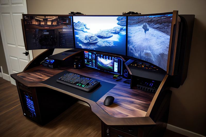 Built In Desk Installation in Durham, NC