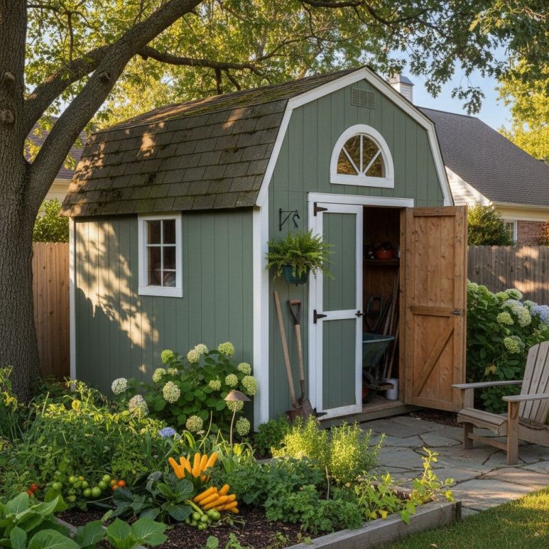 Cedar Shed Installation in Kansas City, KS