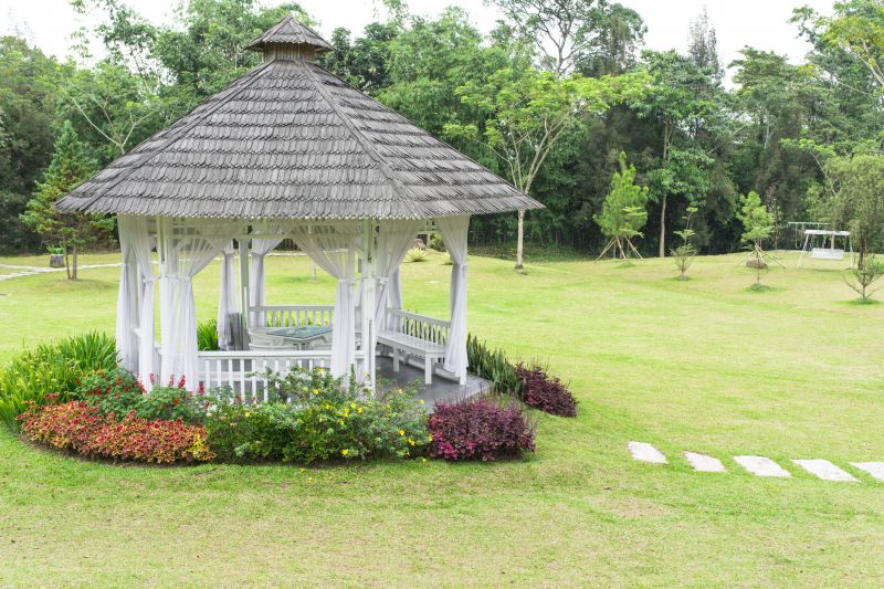 Enclosed Gazebo Installation in Alpharetta, GA