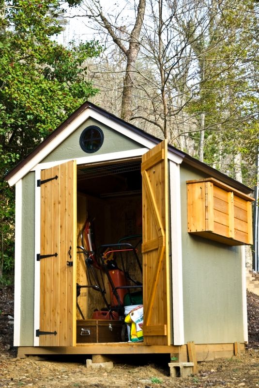 Lean To Shed Installation in Wilmington, NC