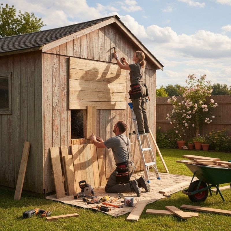 Pole Barn Repair in Conroe, TX