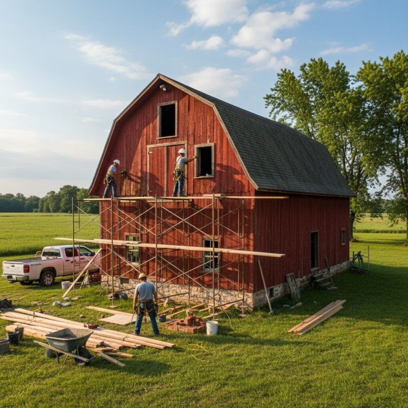 Barn Wall Repair in Alpharetta, GA
